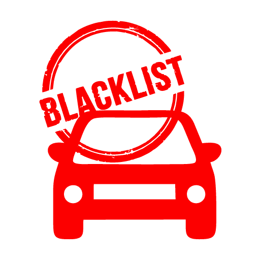 Black list vehicle can be stopped